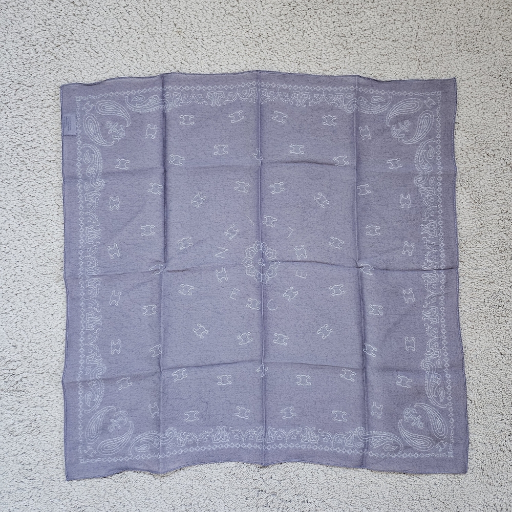 CELINE Bandana In Cotton & Silk